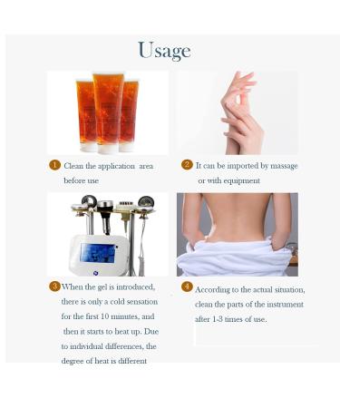 HAPYONLFU RF Firming Lifting Machine Gel - 10.58 Oz Conductive Gel for Body Slimming and Firming Machines - Buy Online on GoSupps.com