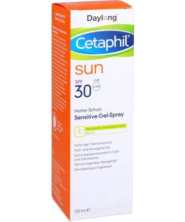 Buy Cetaphil Sun Daylong SPF 30 Sensitive Gel Spray - Best Sunscreen for Sensitive Skin | International Shipping Available - Buy Online on GoSupps.com