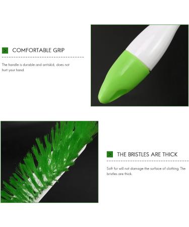 LAMELLIS Bed Sheets Debris Cleaning Brush Soft Bristle Clothes Desk Sofa Duster Small Particles Hair Remover (Green) - Buy Online on GoSupps.com