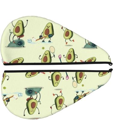 Avocado Exercise Microfiber Hair Towel - Soft Super Absorbent Coral Velvet Wrap for Long Curly & Thick Hair - Buy Online on GoSupps.com