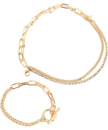 Bracelet Wear Resistant Compact Firm Sturdy Jewelry Gift Layered Bracelet for Valentine's Day for Dating for Wedding Party - Buy Online on GoSupps.com