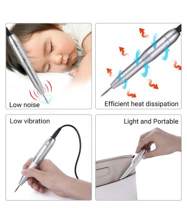 Melodysusia Electric Nail Miller - 20 000 RPM for Perfect Nails | International Shipping Available - Buy Online on GoSupps.com