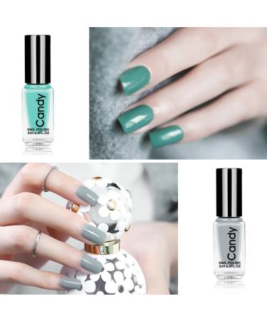 Abitzon Heller Non-Toxic Nail Polish Set - 12 Long-Lasting Quick-Dry Bottles | Style-3 - Shop Internationally! - Buy Online on GoSupps.com