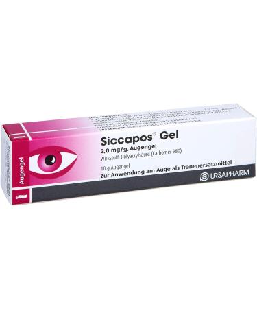 Siccapos Gel 10g - Fast-Acting Relief for Pain & Inflammation | Buy Internationally - Buy Online on GoSupps.com