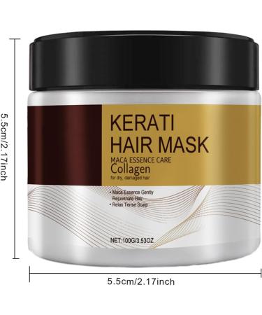 Collagen Hair Treatment Collagen Hair Mask Conditioning Argan Oil Hair Mask Keratin Hair Mask Collagen Treatment Deep Repair Conditioner Hair Masks for Dry Damaged Hair - Buy Online on GoSupps.com