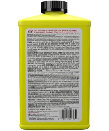 32oz Concrete Degreaser - Powerful Cleaner for Industrial & Home Use | Fast International Shipping - Buy Online on GoSupps.com