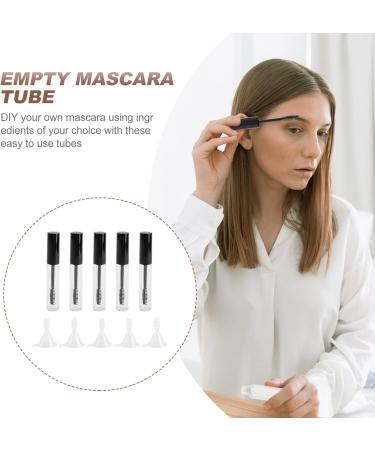  minkissy minkissy Set of 15 Refillable 10ml Mascara Tubes with Funnel for Mascara and Oil Cream Container - Buy Online on GoSupps.com