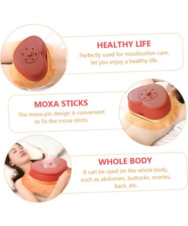 Frcolor Moxibustion Device - Silicone Container & Burn Tank for Moxa Sticks | Large PP Moxibustion Massage Tool - Buy Online on GoSupps.com