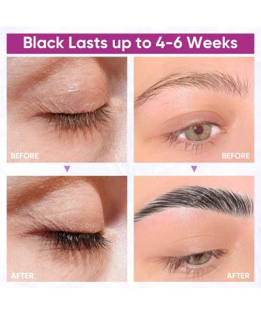 PERMANIA Lash Tint Kit - Professional Black Eyelash Dye for Newbies & Pros | Lasts 4 Weeks Includes Silicone Eye Patches - International Shipping Available - Buy Online on GoSupps.com