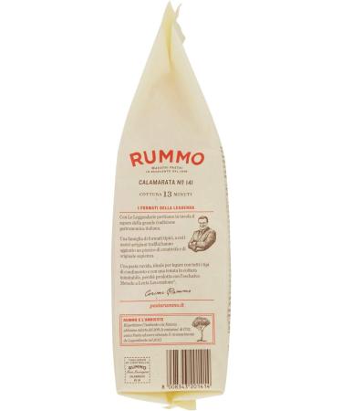 Pasta RUMMO 500 GR CALAMARATA N 141 Legendary Pasta RUMMO Special FORMATS - Buy Online on GoSupps.com