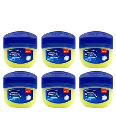 Vaseline BlueSeal Pure Petroleum Jelly 1.7oz (50ml) Jar (Pack of 6)