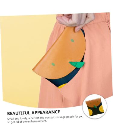 Lurrose Travel Cosmetic Storage Organizer Bag for Menstrual Pads and Tampons - Coin Purse Pouch for Women - Buy Online on GoSupps.com