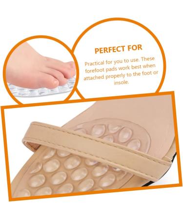 FRCOLOR High Heels Forefoot Pads - 24 Pairs Soft Gel Insoles for Women | Anti-Slip Comfort & Protection - Buy Online on GoSupps.com