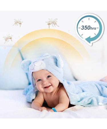 40 Pack DEET-Free Mosquito Repellent Bracelets for Kids & Adults - Individually Wrapped Insect & Bug Repellent Wrist Bands for Outdoor Activities - Buy Online on GoSupps.com