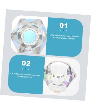 POPETPOP 2 Pcs Nail Art Crystal Cup Crystal Glass Dish Dappen Dish Bowl Glass Dappen Cup Acrylic Nail Supplies Nail Dappen Dish Glass Dappen Dish Nail Tech White Crystal Cup Bowl 5.5x5.5cmx2pcs Whitex2pcs - Buy Online on GoSupps.com