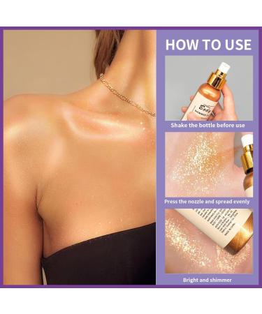 Golden Glow Body Shimmer Oil & Turmeric Soap Gift Set | 100ml Shimmer Oil + 2 x 100g Soaps | Perfect Body Glitter & Lotion Combo for All Skin Types - Buy Online on GoSupps.com