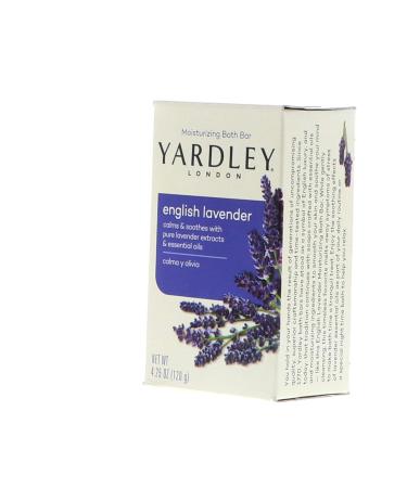 Yardley English Lavender Bath Bars 8oz | Luxurious Soothing Bar Soap for Relaxation | Buy Online Internationally - Buy Online on GoSupps.com