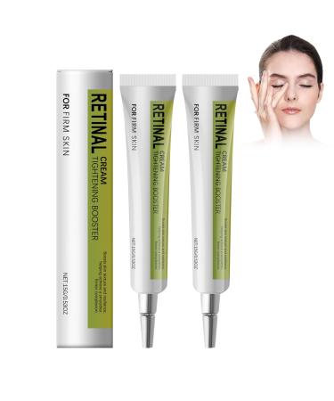 Crsetmyth Retinol Line Smoothing Eye Cream Effective antiaging eye care retinol boost eye cream against signs of aging in the eyes antiwrinkle and aging 2 pieces