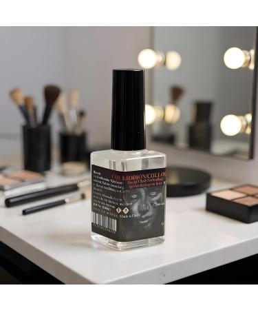 Scars Liquid 15 ml Halloween Scars Liquid Paint with Brush Make Up for Skin Effects for Cosplay Halloween Role Play Body Face Skin - Buy Online on GoSupps.com