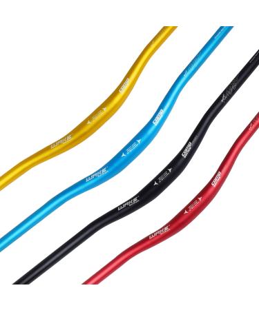 Wake 31.8mm Mountain Bike Handlebar 780mm - Aluminium Alloy MTB Riser Bars for Downhill Cycling - Black - Buy Online on GoSupps.com