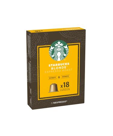 Blonde Espresso Coffee - 18 capsules