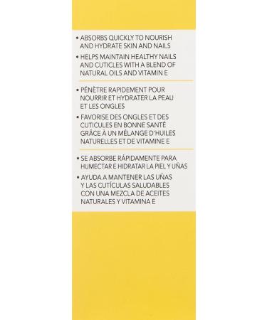 Revlon Essential Cuticle Oil 0.5 oz with Vitamin E - Nourishing Nail Care - Buy Online on GoSupps.com