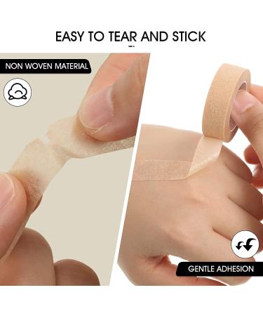 Flexible Skin Tape | Self Adhesive Gauze Tape for Wound Injuries | Breathable Nose Tape | 0.5 x 10 Yards - Pack of 6 Rolls - Buy Online on GoSupps.com