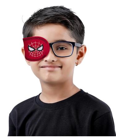 Eye Patch- Spider Pocket Patch for Children by Patch Pals (Right Eye Coverage)