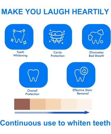 KLYso Peach Flavored Teeth Whitening Toothpaste - Effective Stain Removal Fresh Breath Multi-Flavor Dental Care for A Brighter Smile(1PCS) - Buy Online on GoSupps.com
