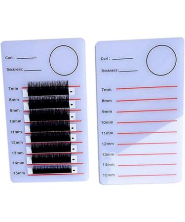 Professional Aferzov Acrylic Eyelash Board & Display - Perfect for Individual Eyelash Extensions & False Lash Application - Buy Online on GoSupps.com