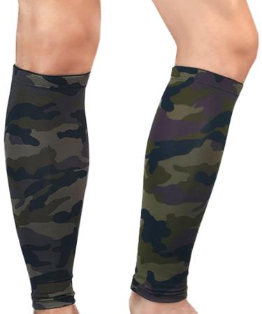 YJZQ Camouflage Compression Stockings - Breathable No-Foot Lower Leg Support for Running Jogging & Pain Relief - XL Size - Buy Online on GoSupps.com