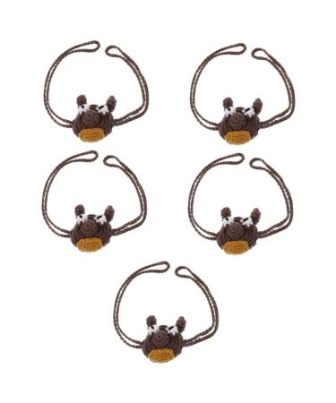 Gatuida 5th Winter knitted nose warmer Party accessories for animal birthday dust protection mask nose protection bicycle accessories nasal covers nose reusable mask weave