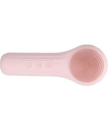 Electric Face Cleansing Brush 400mAh Battery Vibration Waterproof Electric Face Scrubber Brush Silicone Remove Dirts for Daily Use - Buy Online on GoSupps.com