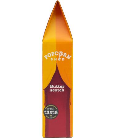 Popcorn Shed Butterscotch Gourmet Popcorn Gift Box - Gluten Free & Vegetarian Snack - 80g (Pack of 1) - Buy Online on GoSupps.com