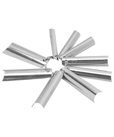 18Pcs French Manicure Nail Art Tips & Deep C-Shape Cutter Tool | DIY & Salon Use - Perfect for Men & Women - Buy Online on GoSupps.com