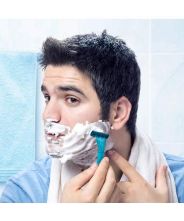 Buy 20X Small Men's Disposable Razors - Blue Wet Dry Shaver HS-L419 | International Shipping Available - Buy Online on GoSupps.com