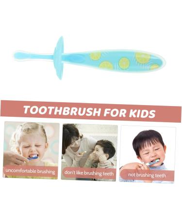 Buy Minkissy Transparent Belly Belt Children's Toothbrush - Manual Milk Tooth Cleaners & Detergent Brush for Kids - Buy Online on GoSupps.com