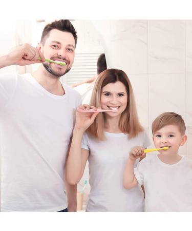 Suree Extra Soft Toothbrush for Sensitive Teeth - 10000 Bristles Nano Technology - Ultra Soft for Adults & Elders - Portable Manual Toothbrush (4 Count) - Buy Online on GoSupps.com