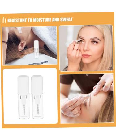 DRESSOOS 2pcs Eyelash Raincoat Essence Brown Mascara Essence Mascara Clear Rain Coat Gels Plastic Transparent - Buy Online on GoSupps.com