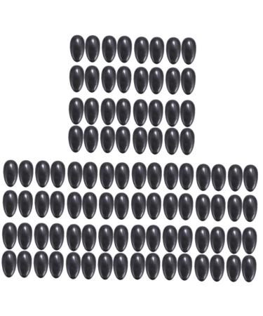 FRCOLOR 150 Pairs Salon Ear Protection Black Hair Dye Hairdye Hair Dyeing Accessories Protective Ear Covers Earhugz Ear Muffs Ear Protectors for Hair Dryer Heat Hair Dyer Modeling 0.04 Ounce (Pack of 1) Blackx3pcs