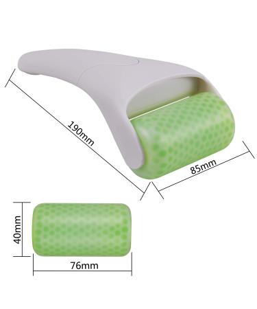 Ice Roller ICE Scooter 2 Set - Face & Eye Pain Relief Swelling Reduction Skin Care Gadget (Green) - Buy Online on GoSupps.com
