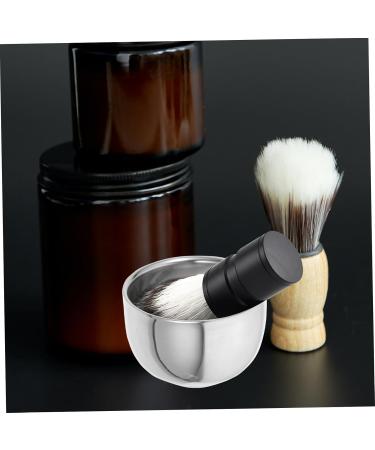 Solustrie 2-Piece Bartbrush Bowl Razor Cup Set | Premium Wet Shaving Soap Bowl & Mug for Smooth Shaves | Ideal Shaving Tools - Buy Online on GoSupps.com