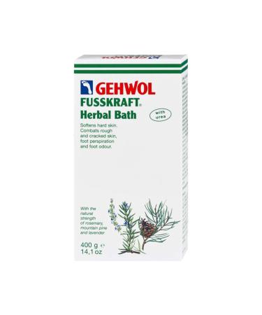 Gehwol Fusskraft Herbal Foot Bath 400g - Refreshes Softens and Deodorizes Feet
