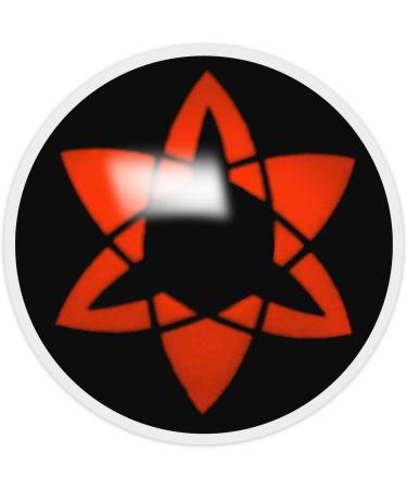 Buy FUNZERA Colored Sharingan Contact Lenses - ETERNAL MANGEKYOU Red - Soft & Comfortable (2 Pieces 1 Pair) - Worldwide Shipping - Buy Online on GoSupps.com