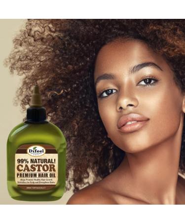  G n rique Premium natural castor oil hair oil 7.1 oz/210 ml + RED by Kiss: 3-in-1 edge fixative - Buy Online on GoSupps.com