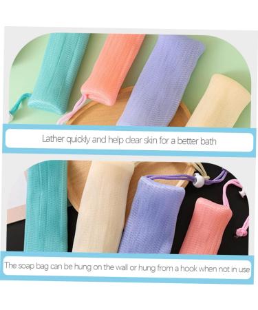Baluue 30 Pcs Soap Bag Foaming Net Soap Sock Soap Savers for Bar Soap Bar Soap Scrubber Soap Pouches Pe - Buy Online on GoSupps.com