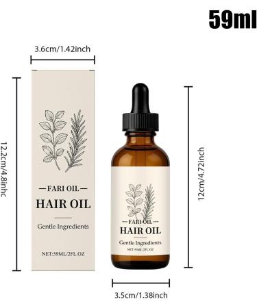 Duqulle Hair oil for hair strengthening solution 59 ml smoothing strengthening scalp care regeneration for women men adults travel - Buy Online on GoSupps.com