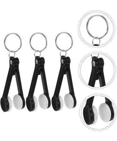 FOMIYES 3pcs Glasses Wipe Clips - Multi-Function Portable Eyeglasses Cleaner & Lens Wiping Tools for Effortless Eyewear Maintenance - Buy Online on GoSupps.com