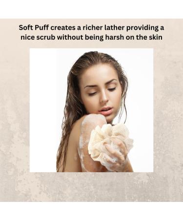 5 pc Exfoliating Spa Bath/Shower Set for Women & Men - Luxurious Body Scrub and Loofah Set - Buy Online on GoSupps.com
