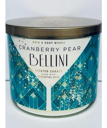 Buy Bath & Body Works Cranberry Pear Bellini 3-Wick Scented Candle 14.5 Oz - International Shipping Available - Buy Online on GoSupps.com